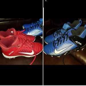 2 Youth nike football cleats